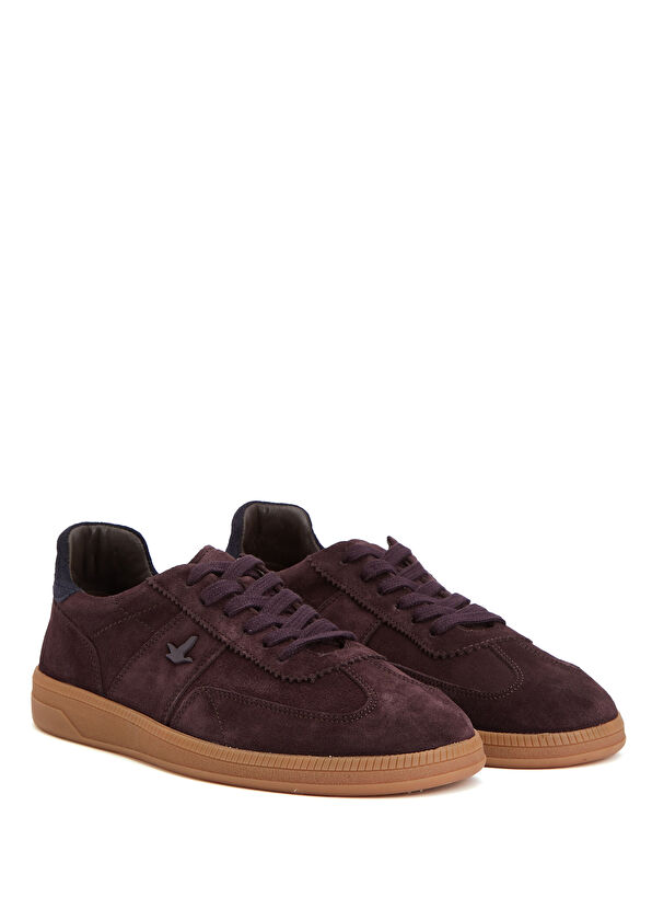Beymen Club Bordo Kadın Süet Sneaker - 2