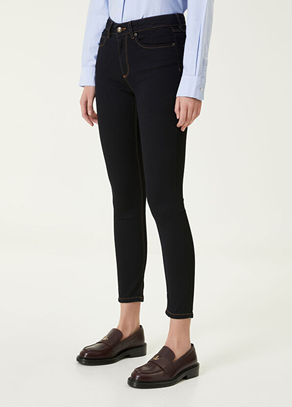Beymen Club Lacivert Skinny Jean Pantolon - 2