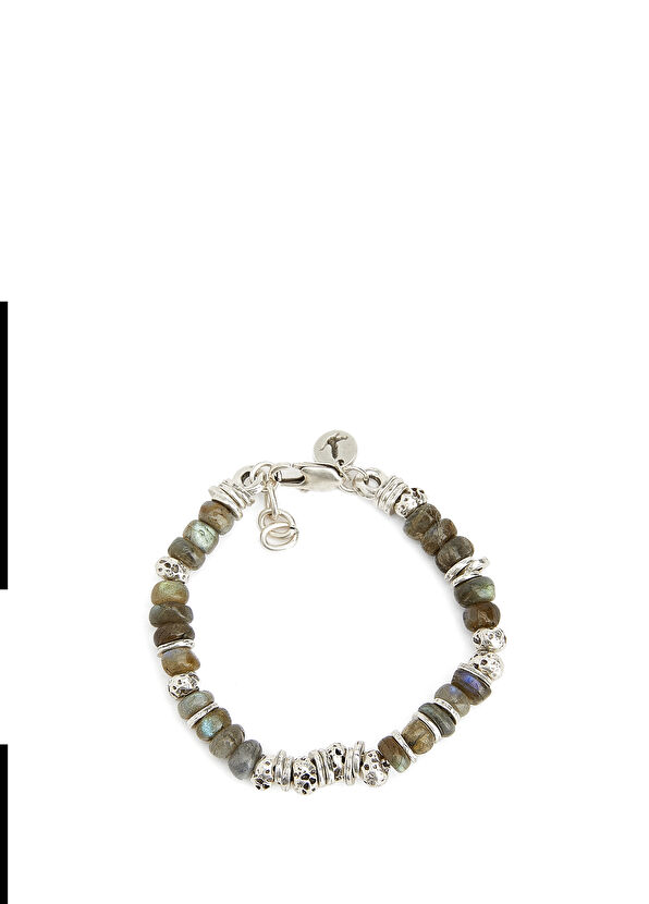 Beymen Club Haki Doğal Taşlı Erkek Bileklik - 2