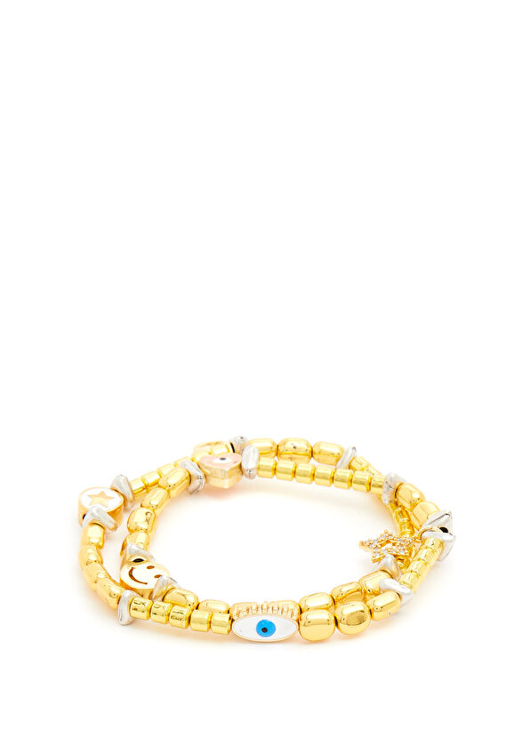 Beymen Club Yıldız Detaylı Kadın Altın Bileklik - 1