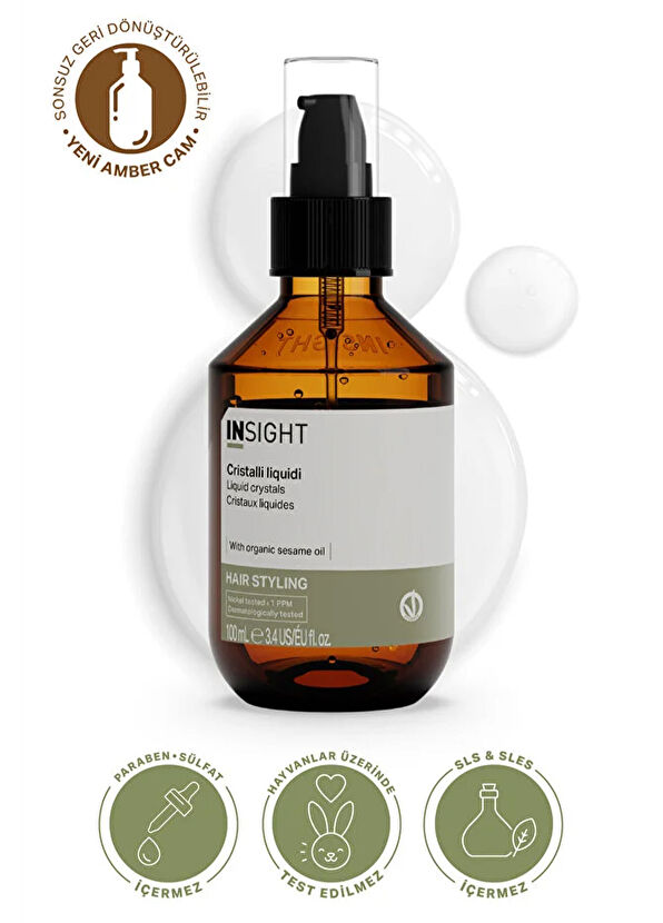 Insight Styling Liquid Crystals Crystal Hair Serum 100 ml - 2