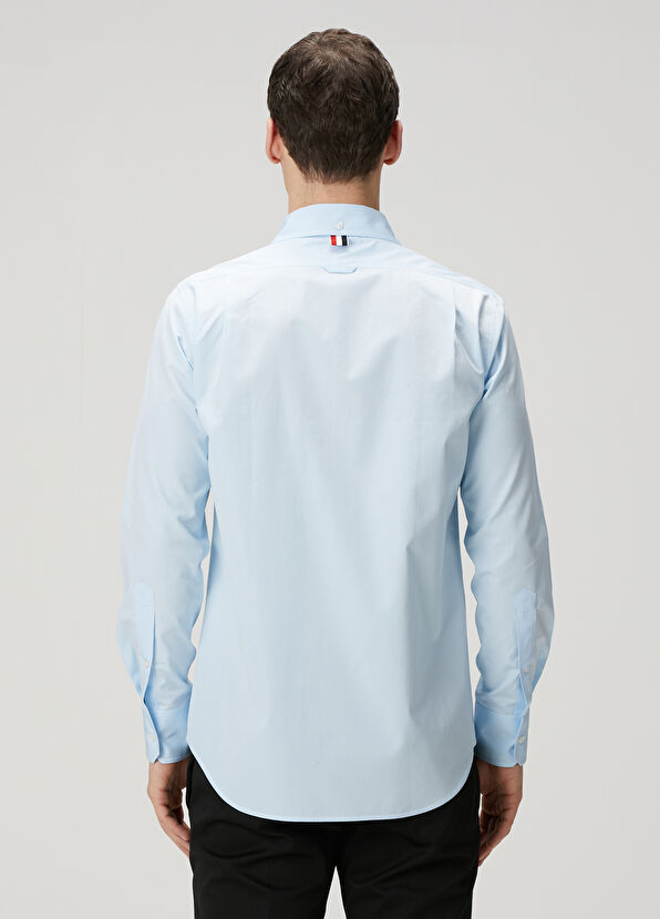 Thom Browne Açık Mavi Gömlek - 4
