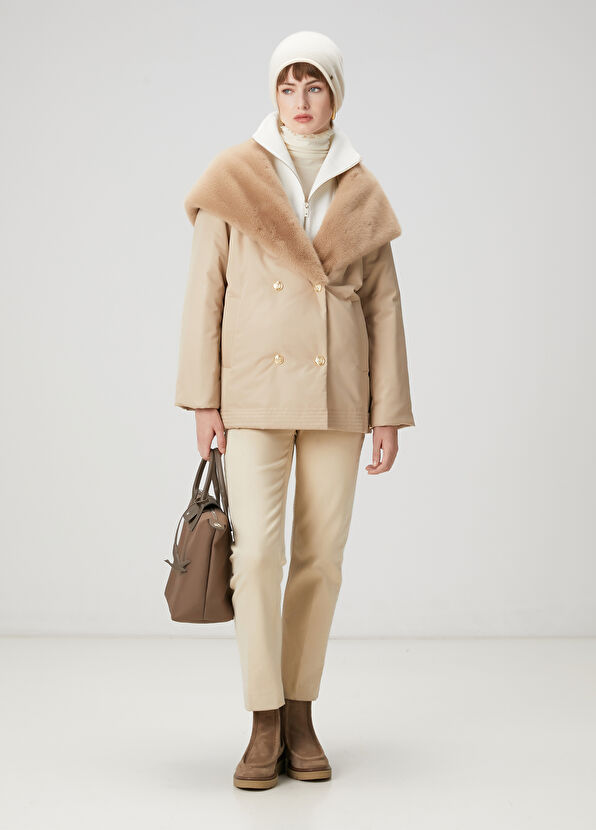 Beymen Club Kırık Beyaz Fermuarlı Sweatshirt - 2