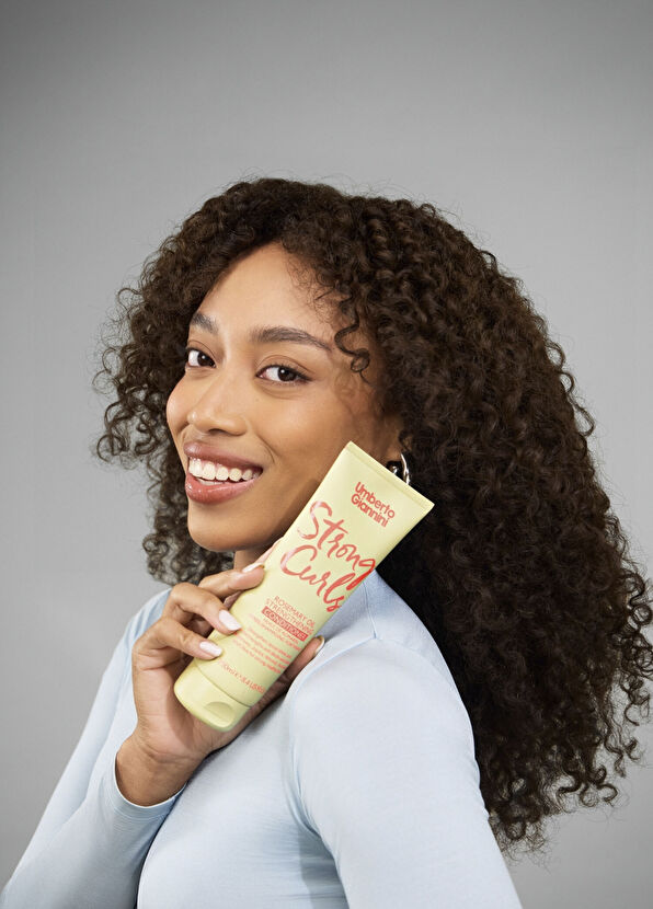 Umberto Giannini Strong Curls Güçlendirici Biberiye Yağlı Bukle Saç Kremi 250 ml - 2