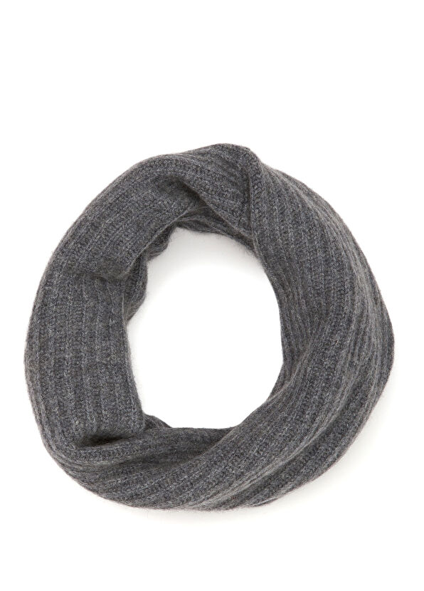 Kujten Grey Women's Cashmere Neck Collar - 1