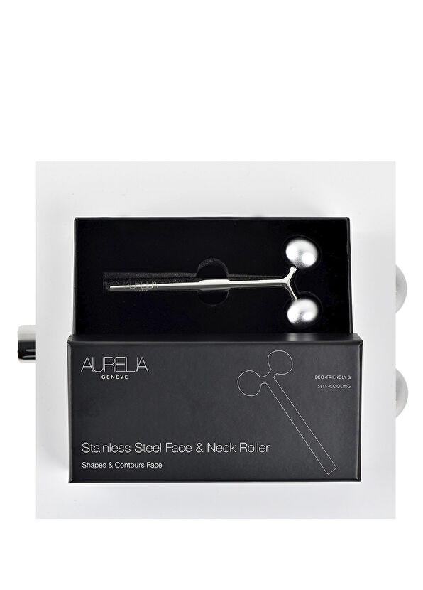 Aurelia Genève Stainless Steel Face & Neck Roller - 4
