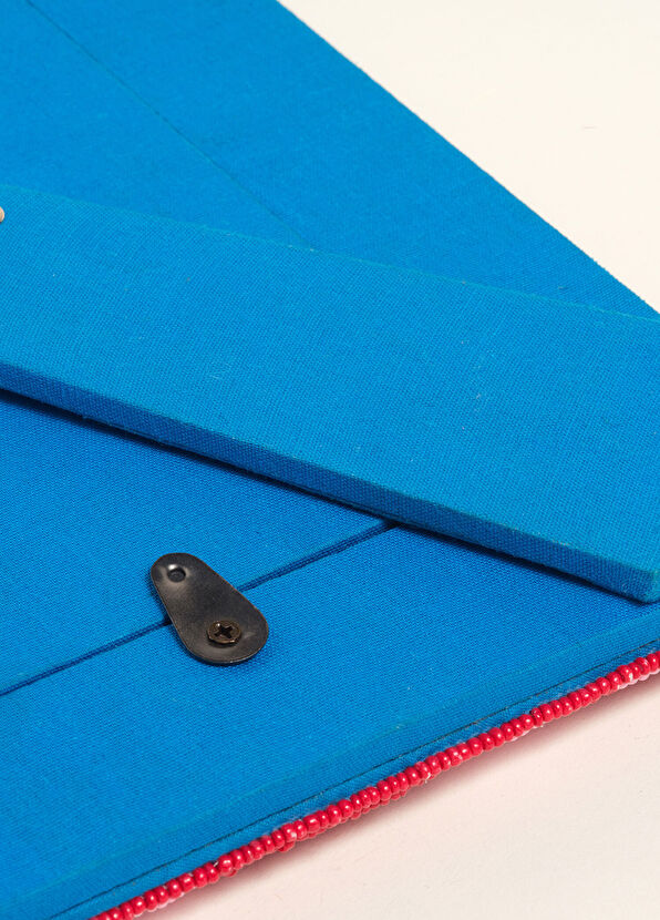 Zsa Zsa Zsu Dadrı Glass Colored Bead Wooden Frame 21 x 17 cm - 4