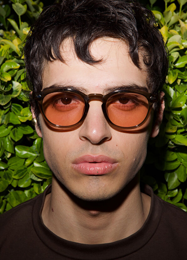 Mess Frames No.80 Red Unisex Sunglasses - 2