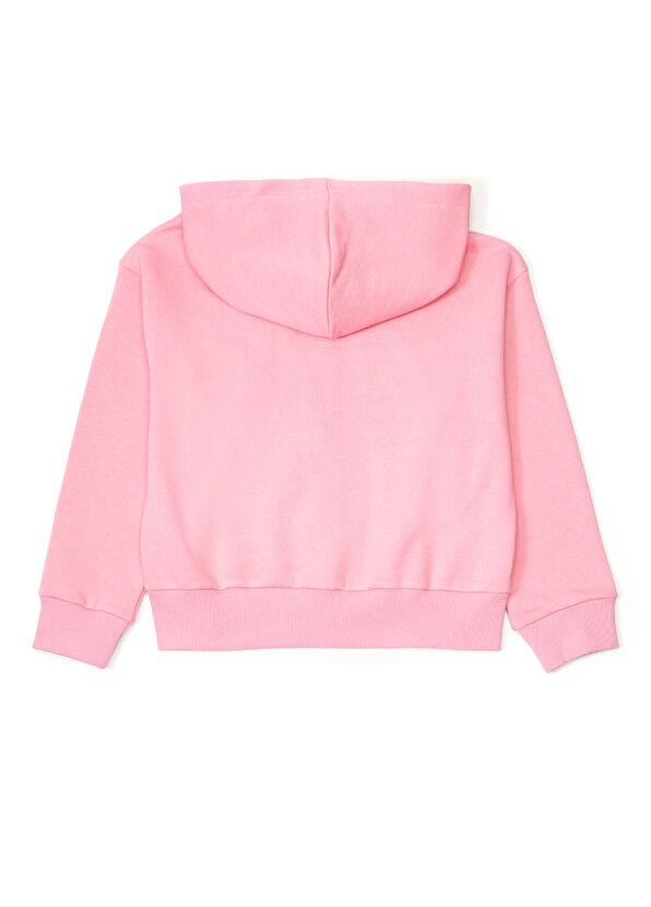 Pueril Pembe İspanyol Paça Kız Çocuk Eşofman Takımı - 3