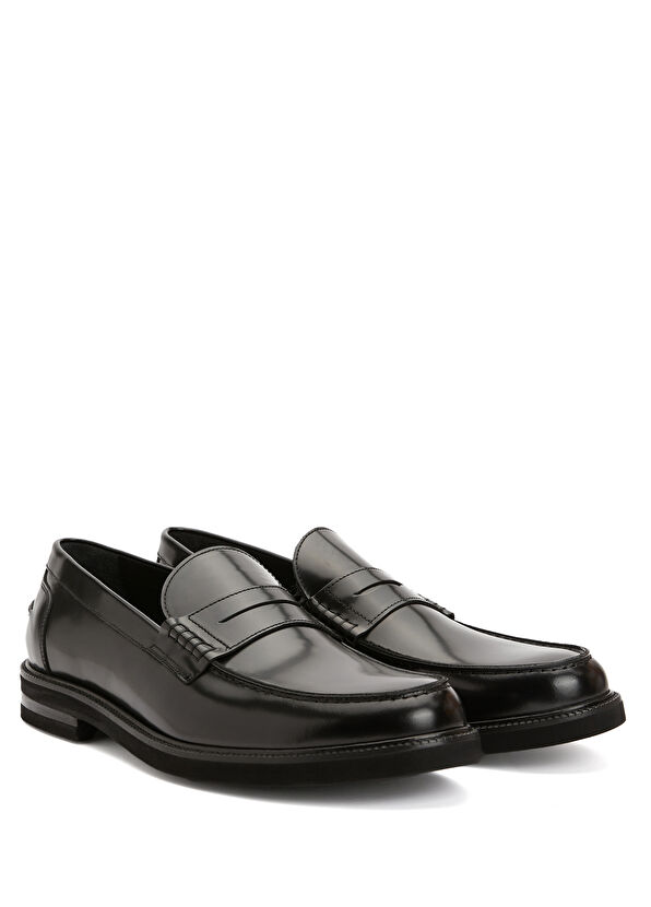 Beymen Club Siyah Erkek Deri Loafer - 2