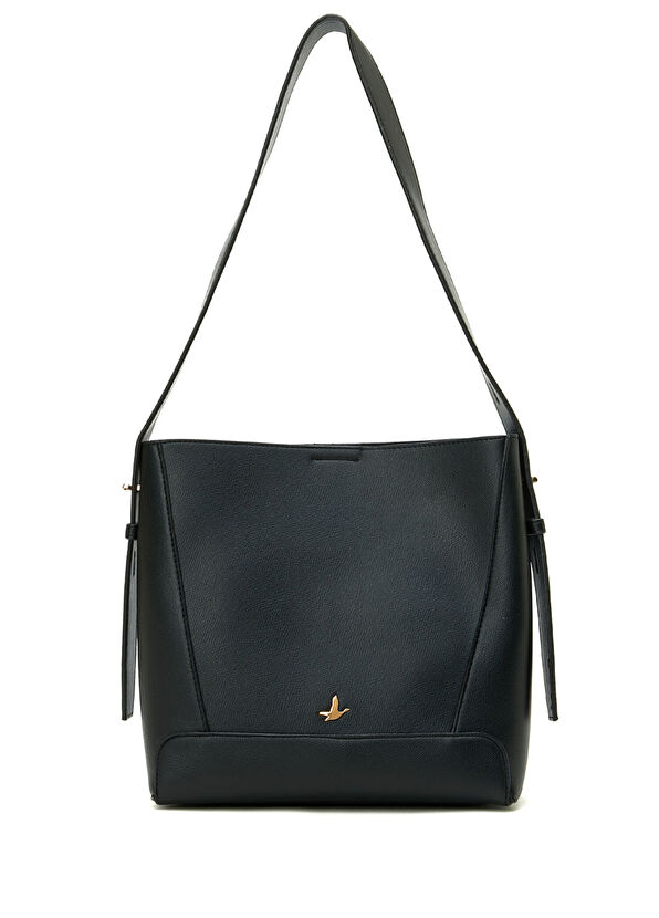 Beymen Club Black Logo Women's Shoulder Bag - 1