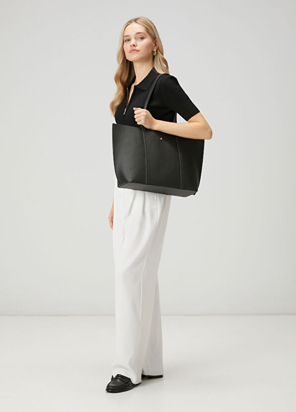 Beymen Club Picollo Siyah Kadın Alışveriş Çantası - 2