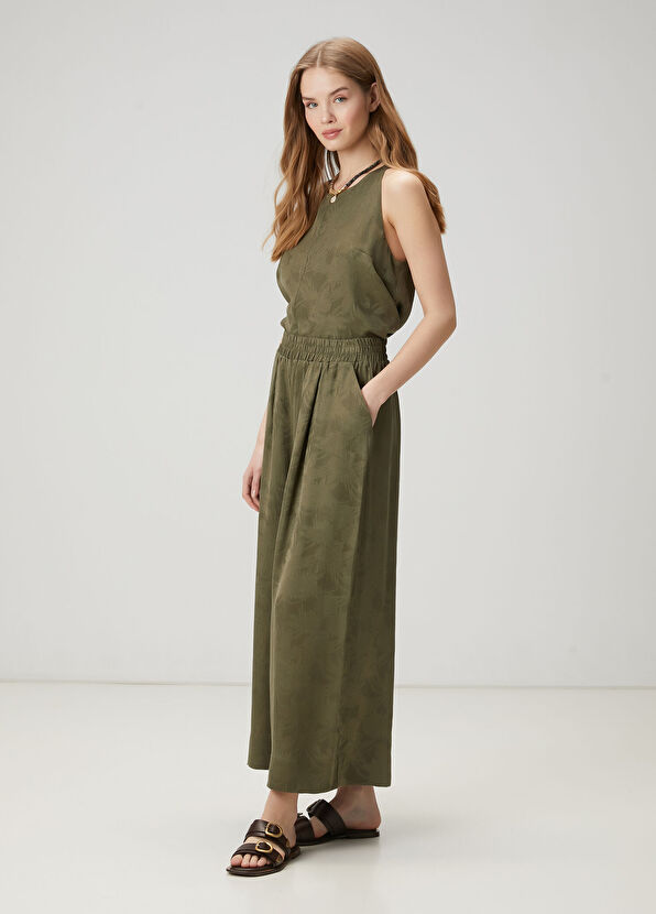 Beymen Club Khaki Jacquard Pants - 1