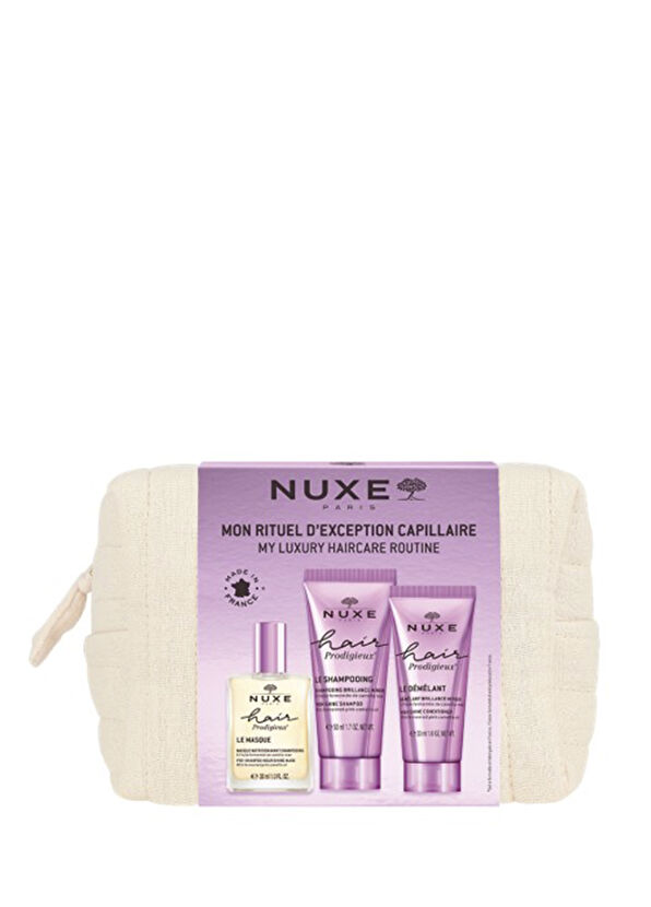 Nuxe Hair Prodigieux Maske 30 ml +Şampuan 50  ml +Saç Kremi 30 ml Saç Bakım Seti - 2