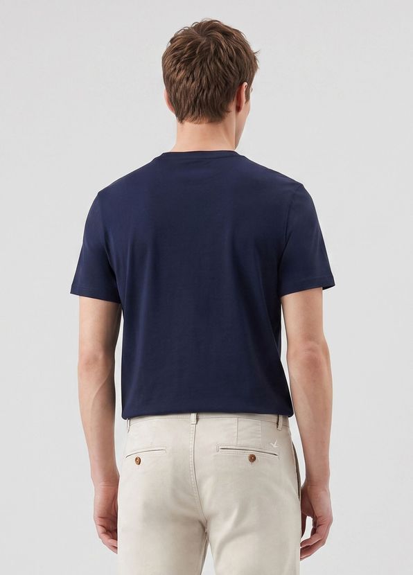 Beymen Club Regular Fit Navy Blue Goose Logo T-Shirt - 4