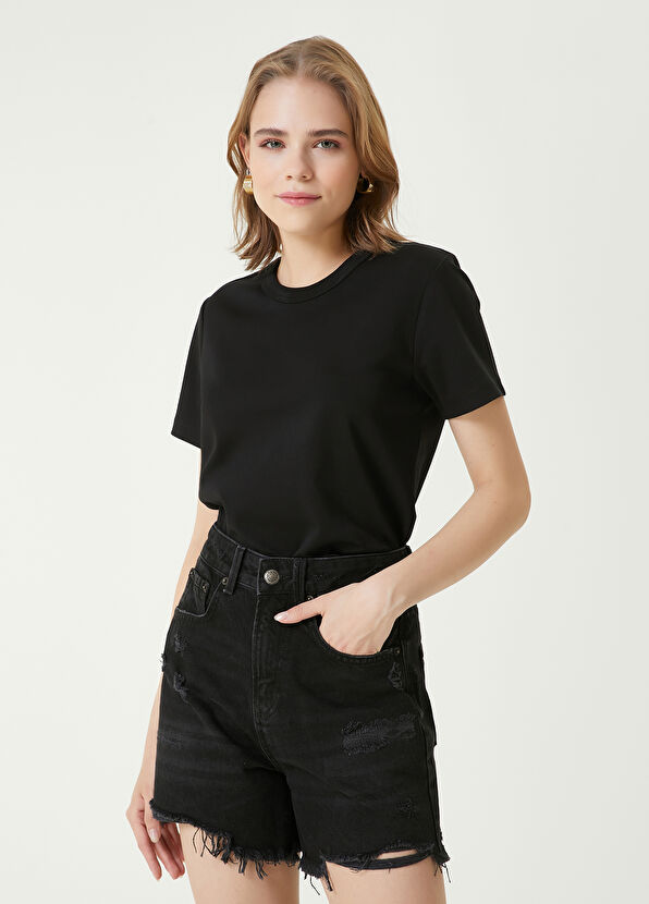 Siyah T-shirt Beymen Club Siyah T-shirt - 4