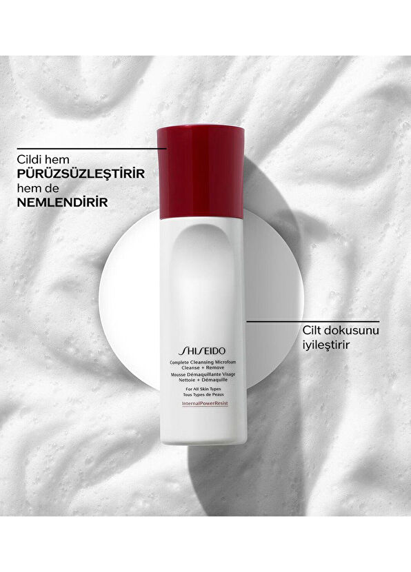 Shiseido Complete 180 ml Köpük Temizleyici - 4