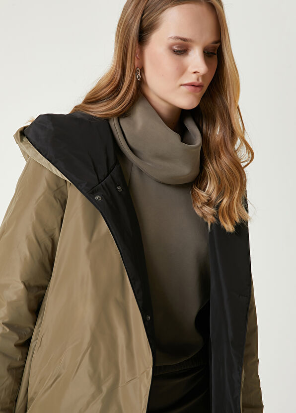 Beymen Club Siyah Çift Taraflı Mont - 2