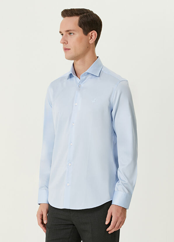 Beymen Club Comfort Fit Blue Shirt - 2