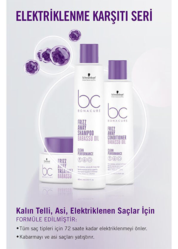 Bonacure Clean Anti-Frizz Cure Hair Mask 200 ml - 2
