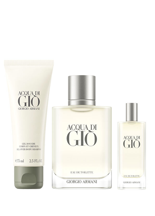 Giorgio Armani Acqua Di Gio Homme EDT 100 ml Erkek Parfüm Set - 2
