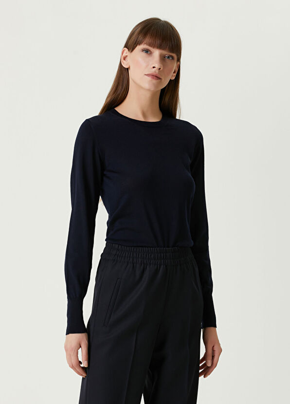 Golden Goose Lacivert Yün Triko - 1