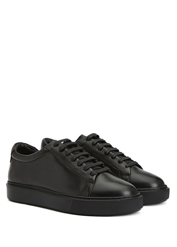 Beymen Club Siyah Erkek Deri Sneaker - 2