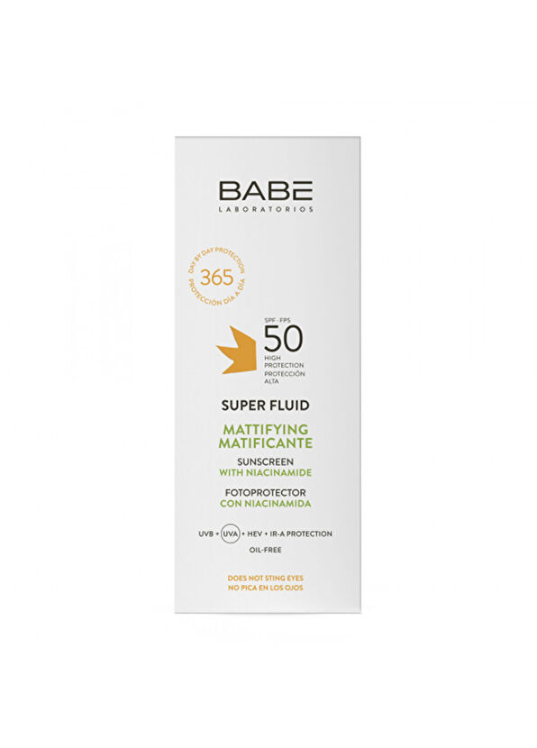 Babe Super Fluid SPF50+ Fluid Mattifying Sunscreen Cream 50 ml - 2