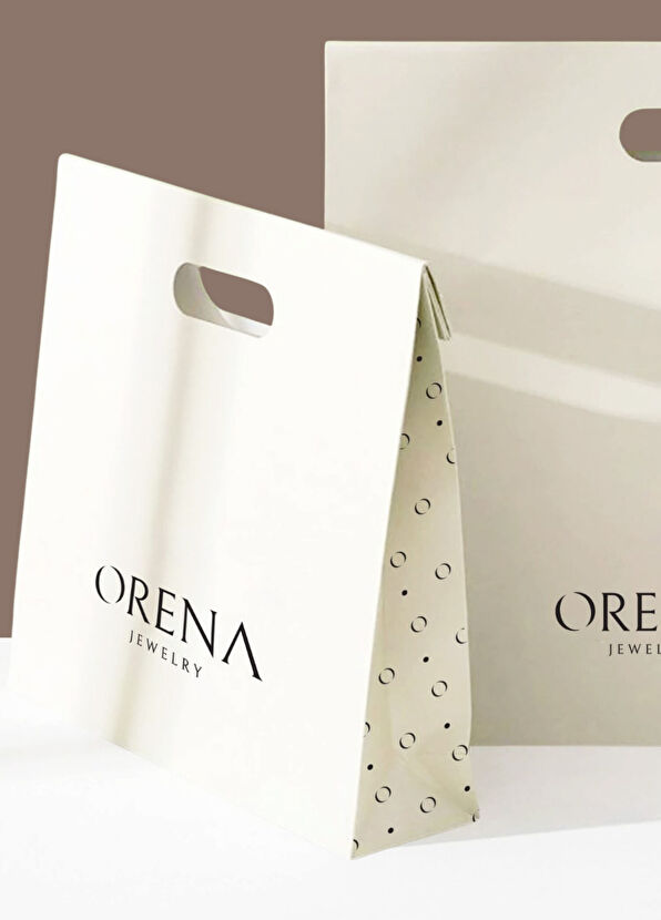 Orena Jewelry Ruby Lotus 14 Ayar Altın Kadın Kolye - 4