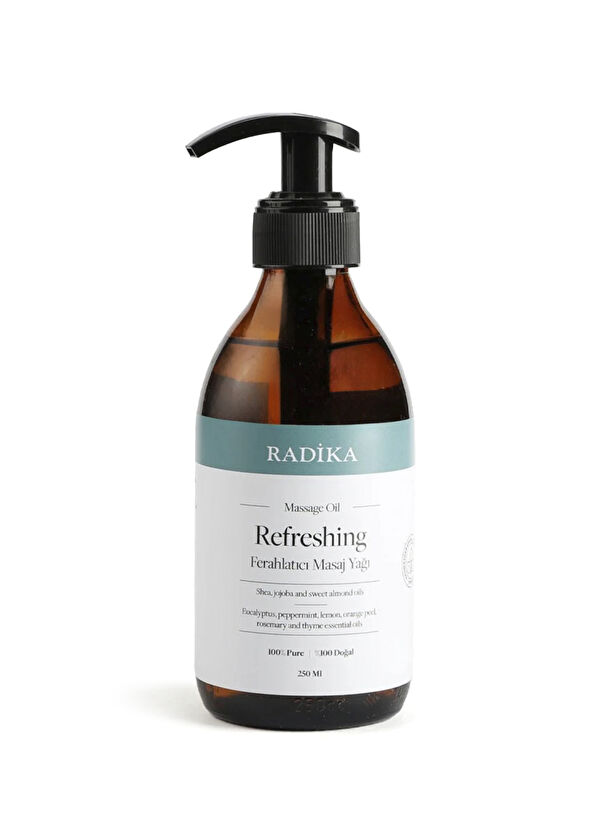 Radika Aromatherapy Ferahlatıcı Doğal Masaj Yağı 250 ml - 1