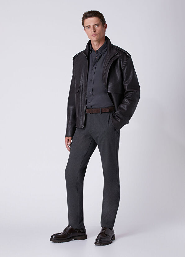 Beymen Club Regular Fit Antrasit Flanel Pantolon - 2