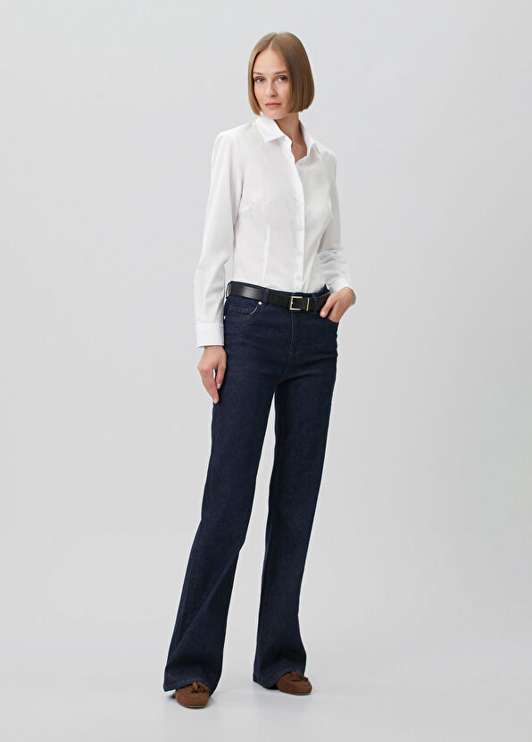 Beymen Club Navy Blue Flared Jeans - 1