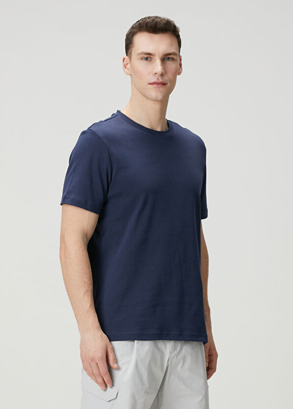 Beymen Club Regular Fit Lacivert Interlok T-shirt - 2