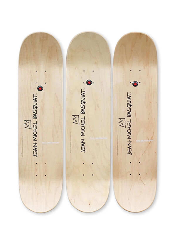 The Skateroom Skull Jean-Michel Basquiat Kaykay Tablo - 2