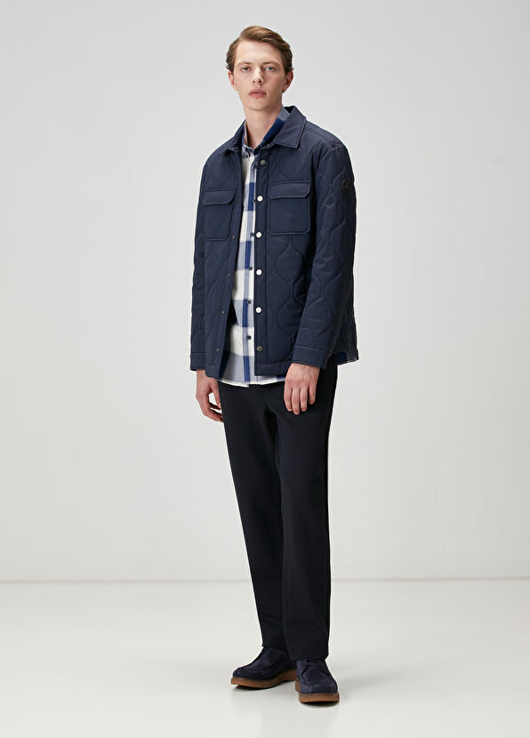 Beymen Club Mavi Beyaz Ekose Desenli Gömlek - 2