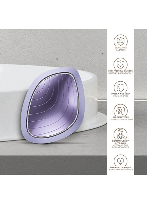 Geske Sonic Warm & Cool Mask Soğutma ve Isıtmalı + Led Terapili + Titreşimli Yüz Maskesi Bakım Cihazı  - 4