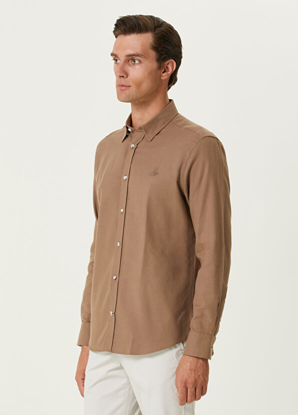 Beymen Club Comfort Fit Mink Shirt - 4