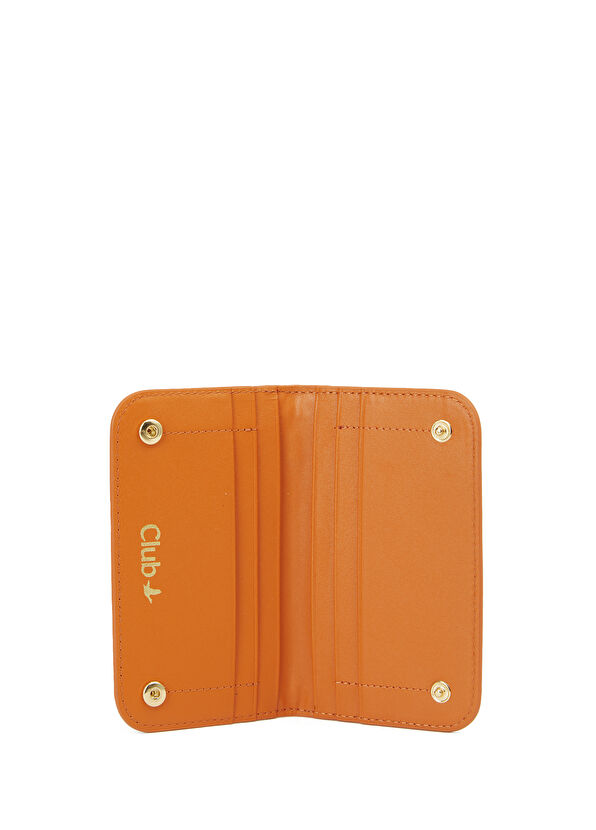 Beymen Club Turuncu Kadın Deri Kartlık - 3