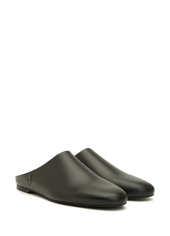 Beymen Club Black Leather Ballet Flats - 2