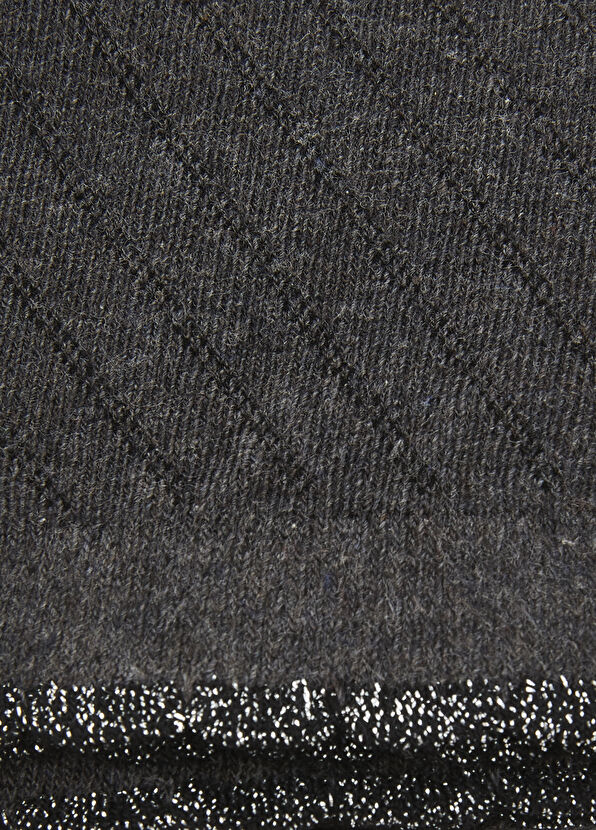 Beymen Club Anthracite Glitter Detailed Socket Socks - 2