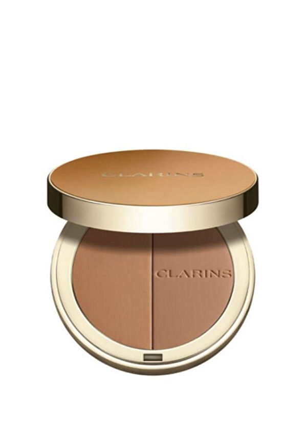 Clarins 03 Ever Bronze Kompakt Deep Bronz Pudra - 1