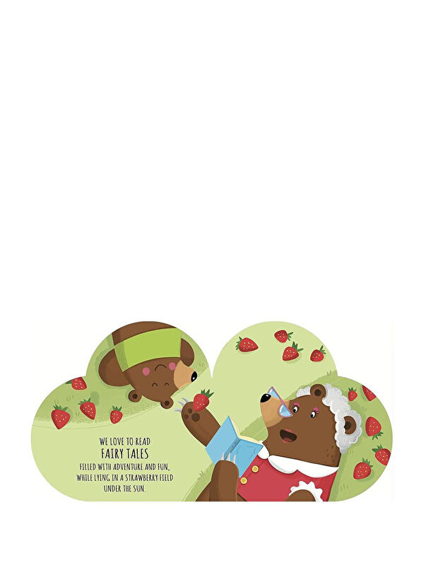 Sassi Junior  Shaped Board Book With Love Grandma Çocuk Yabancı Dil Kitabı - 3