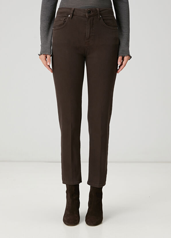 Beymen Club Kahverengi Straight Jean Pantolon - 2