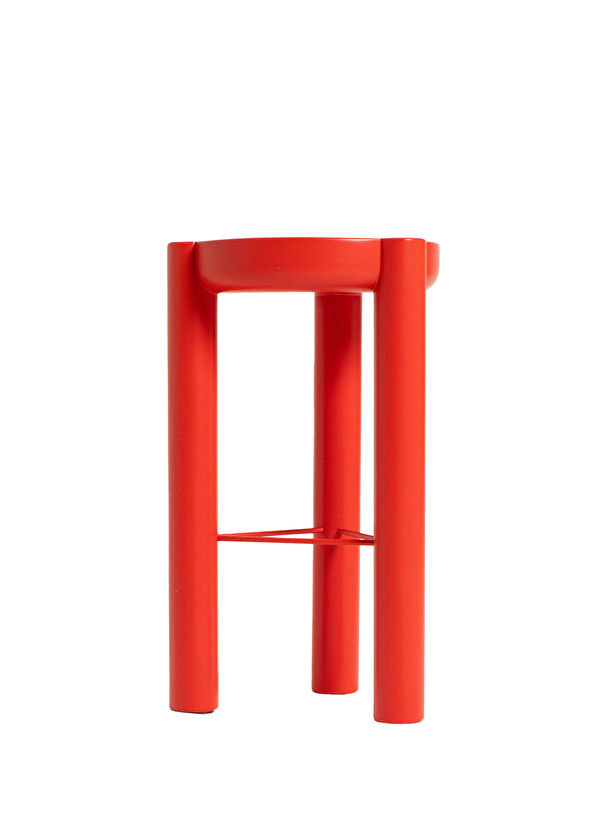 Yet Design Studio Pillar Red Bar Stool - 1