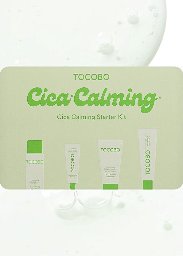 Tocobo Cica Calming Starter Kit Cica Serisi Yatıştırıcı Cilt Bakımı Başlangıç Seti - 2