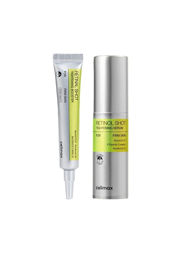 Celimax Retinal Shot Tightening Booster 15 ml + Retinol Shot Tightening Sıklaştırıcı Cilt Serumu 30 ml - 2