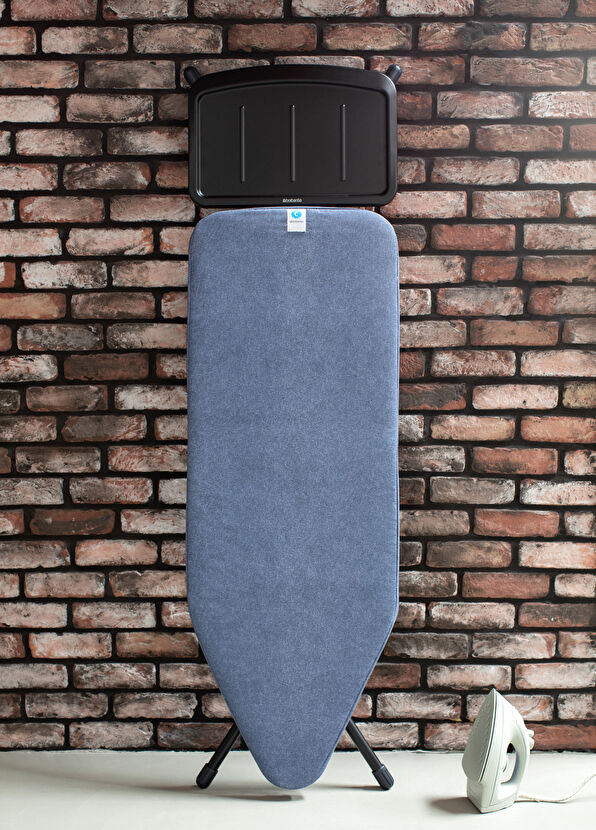Brabantia Blue Steel Denim Patterned Ironing Board 124 x 45 cm - 4