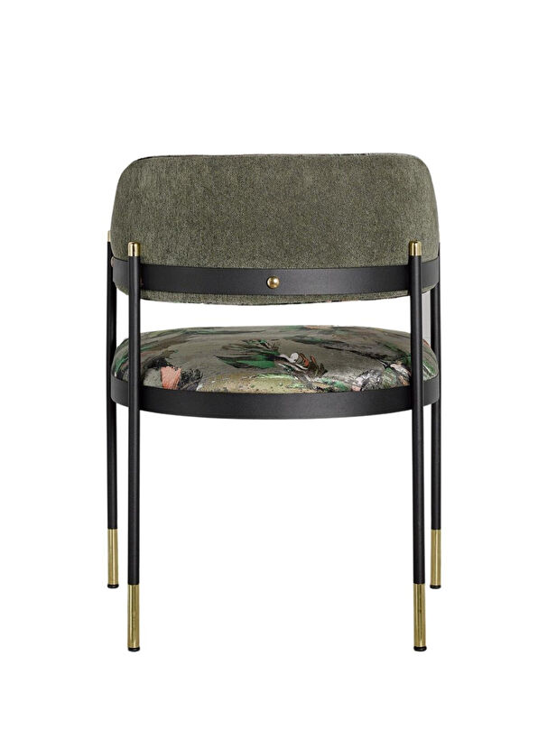 Kein Chichi Blossom Yeşil Sandalye - 2