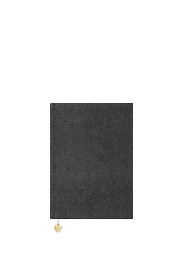 Lopapen Siyah Deri Sert Kapaklı Çizgili Defter - 3