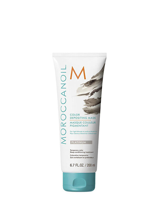 Moroccanoil Color Depositing Platinum Renk Tazeleyici Saç Maskesi 200 ml - 1